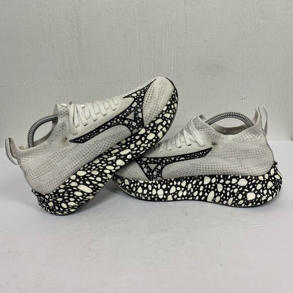 MIZUNO NEO ZEN J1GC2529 06 White Black Running Shoes Men's Size 8 - Picture 7 of 13